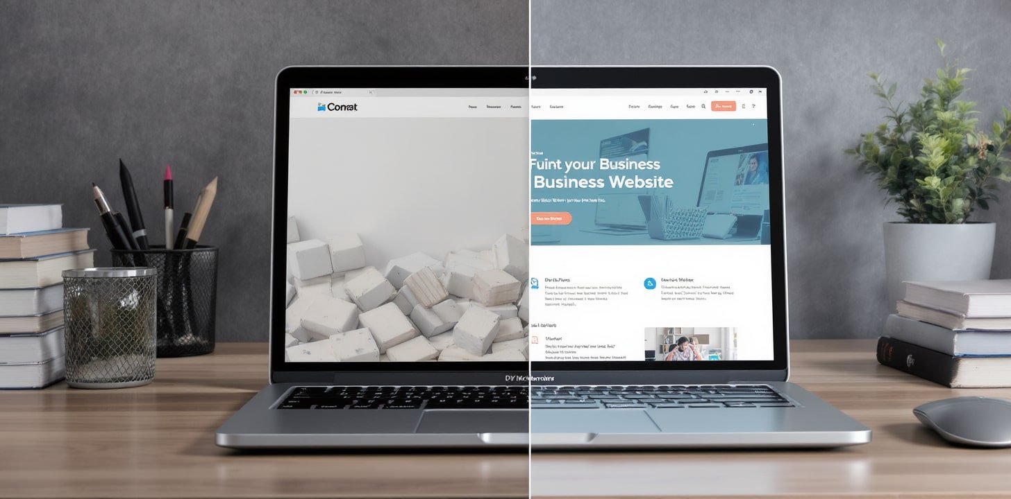 Eine Website bestellen oder selbst erstellen - was ist besser für Unternehmen